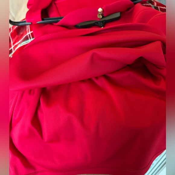 Guess stunning NWOT Red Bodycon Mini Dress Size 2 - Picture 8 of 9